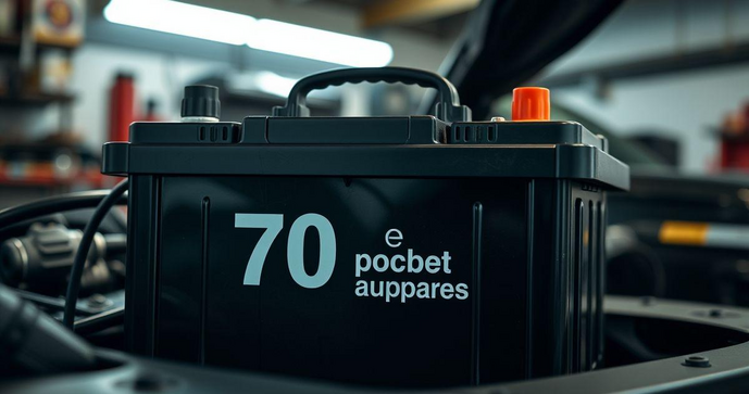 Bateria Automotiva 70 Amperes: A Escolha Ideal para Seu Veículo