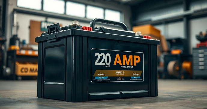 Bateria 220 Amperes: O Guia Completo para Escolher e Utilizar