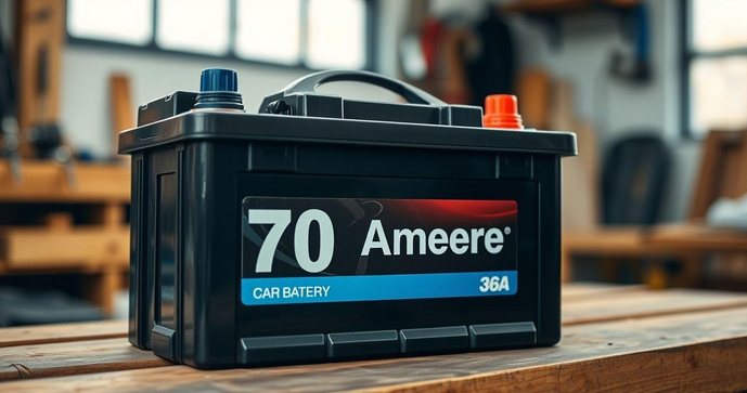 Bateria 70 Amperes: Tudo o que Você Precisa Saber