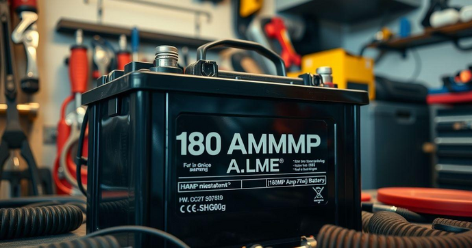 Baterias 180 Amp: Tudo que Você Precisa Saber para Escolher a Ideal