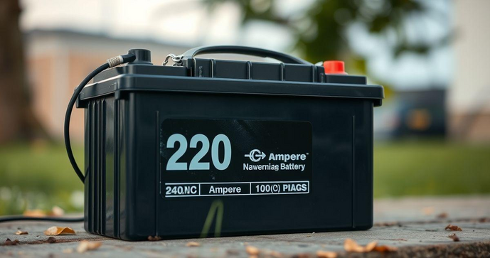 Bateria 220 Amperes: Como Escolher a Ideal para Suas Necessidades Energéticas