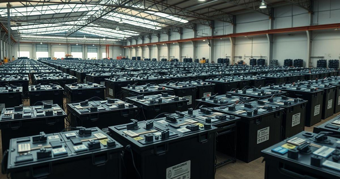 Baterias de Descarga Profunda como Escolha Ideal para Armazenamento de Energia