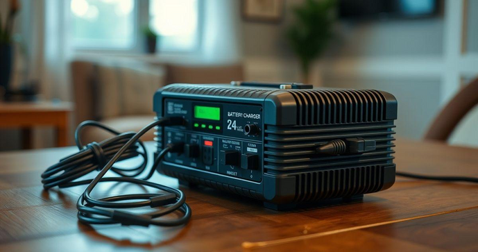 Carregador de bateria 24 volts: como escolher o ideal para suas necessidades
