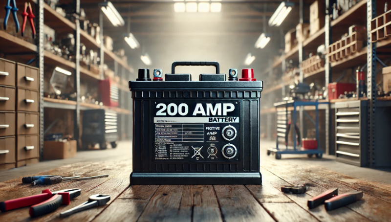 Um Guia Completo sobre a Bateria de 200 Amperes: Performance e Durabilidade
