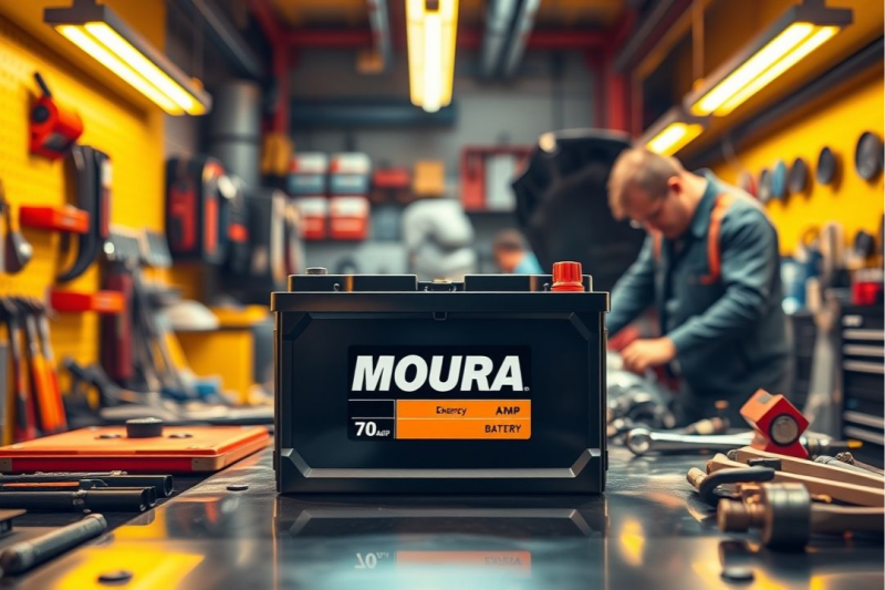 Bateria Moura 70 Amperes: Performance e Durabilidade